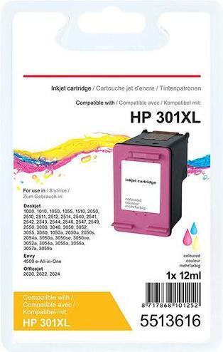 Office Depot Ink Cartridge Compatible HP 301XL CH564EE Cyan, Magenta, Yellow