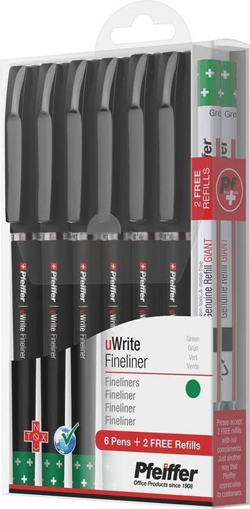 Pfeiffer Fineliner uWrite (Grün)