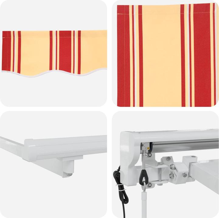 Produktbild vidaXL Elektrische ausziehbare Markise (2.50 m)