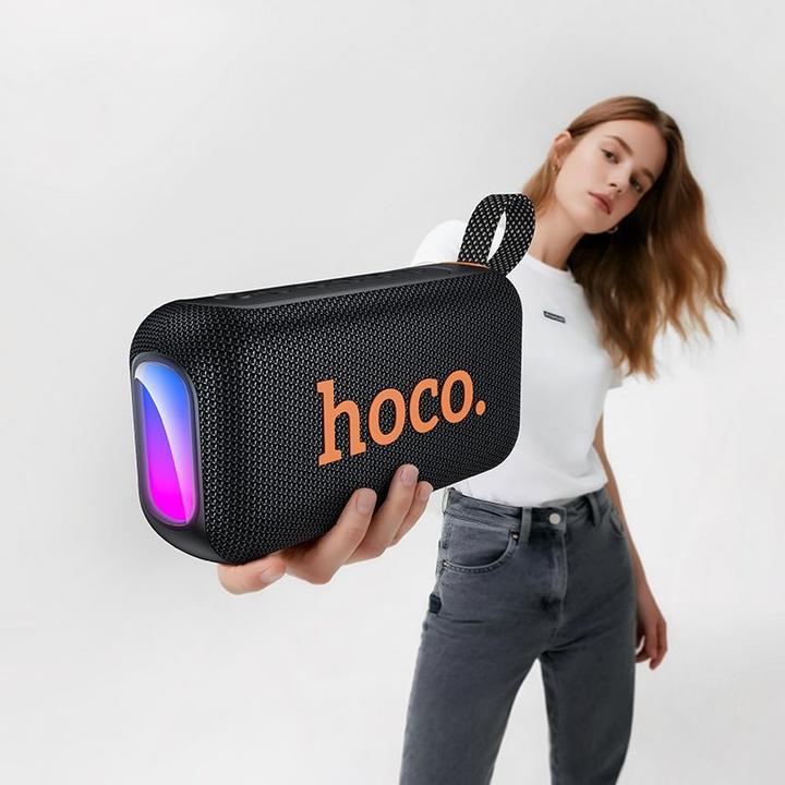 Actual product image Hoco Bluetooth speakers Speaker bluetooth 2 x 10W 4h HC32 black (4 h)