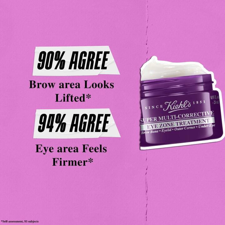 Actual product image Kiehl's Super Multi-Corrective Eye Zone Treatment (Eye Care Cream, Day + Night, 28 ml)