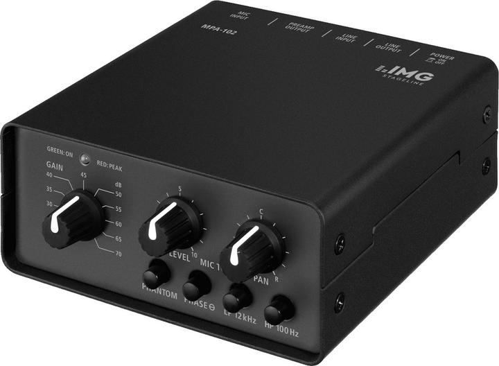 Img Stage Line MPA-102 Microphone Preamplifier (Preamplifiers)