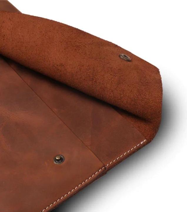 Actual product image Only-Bags.Store Leather sleeve, bag for MacBook laptop - 15 (15")