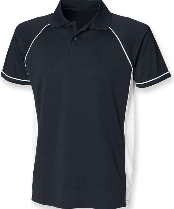 Marineblau/Weiss