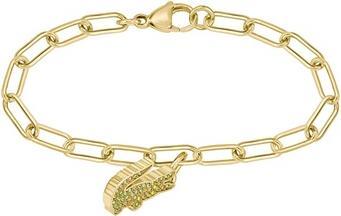 Actual product image Lacoste - Gold-plated women's bracelet with colored crystals Crocodile 2040363