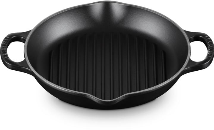 Image du produit Le Creuset Poêle à griller Signature Ø 26cm, ronde (25 cm, Poêle à grillades, Fonte)
