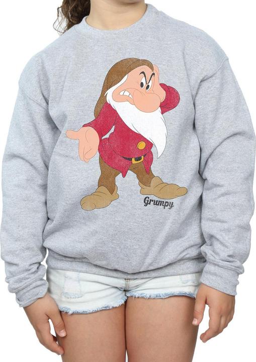 Produktbild Disney Snow White And The Seven Dwarves Classic Grumpy Sweatshirt Mädchen (116)