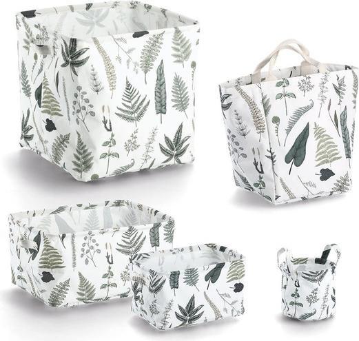 Actual product image Zeller Present Storage basket, polyester (1 x, 28 x 21 x 16 cm)