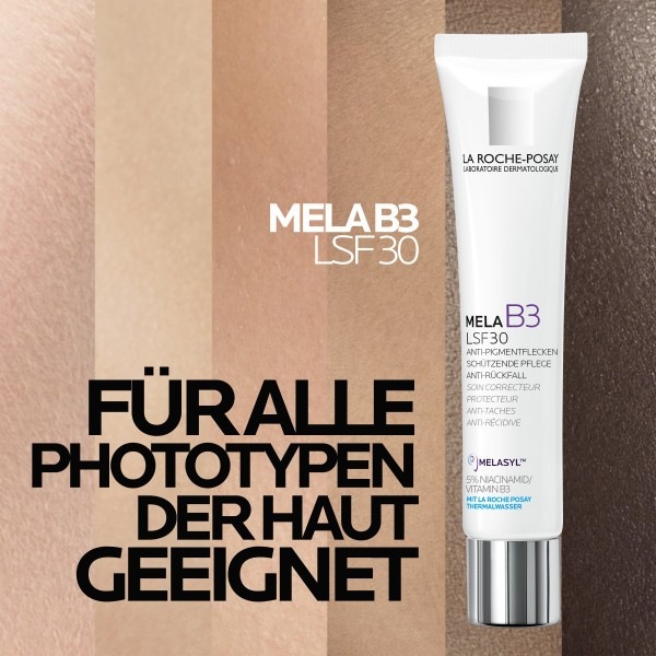 Immagine prodotto La Roche Posay Mela B3 Crema SPF 30 (40 ml, Crema da giorno, SPF 30)