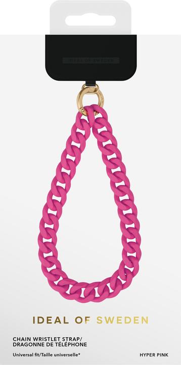 Produktbild iDeal Of Sweden Phone Strap Bracelet Chain - Hyper Pink