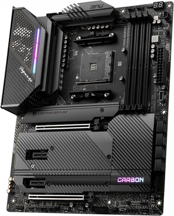 Actual product image MSI Mpg X570s Carbon Max Wifi (AM4, AMD X570, ATX)