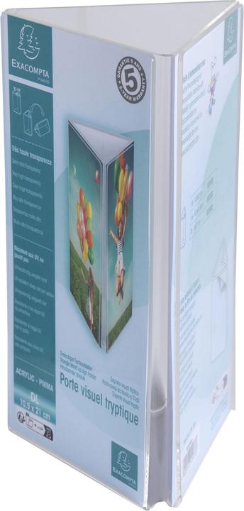 Actual product image Exacompta Table leaflet stand (DL, 10 x 21.5 cm)