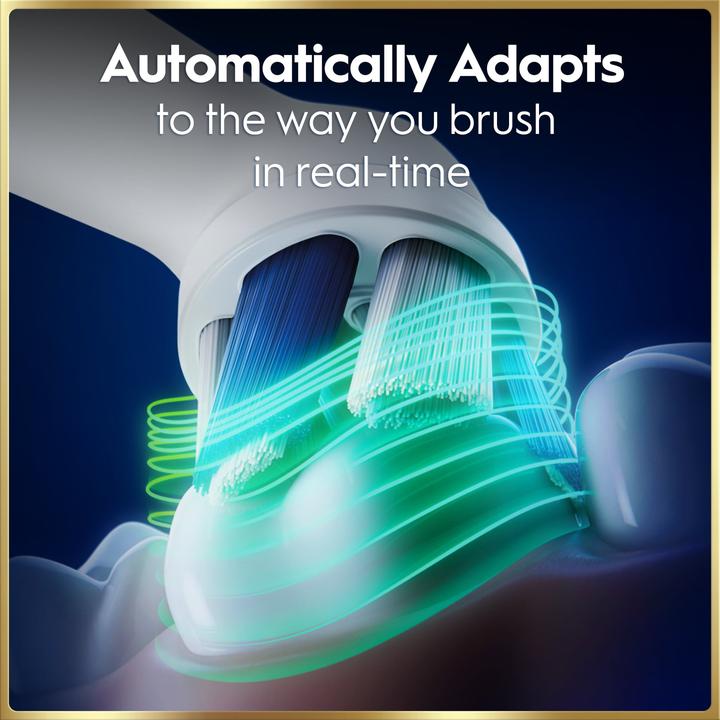 Image du produit Oral-B Oral B - iO9 Electric Toothbrush - White - 2 Brush Head, Charging Travel Case