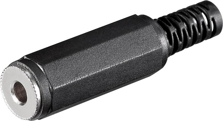 Goobay Klinkenkupplung - 3,5 mm - stereo, Klinke3,5mmBuchse(3-Pin,stereo)- VPE: 10