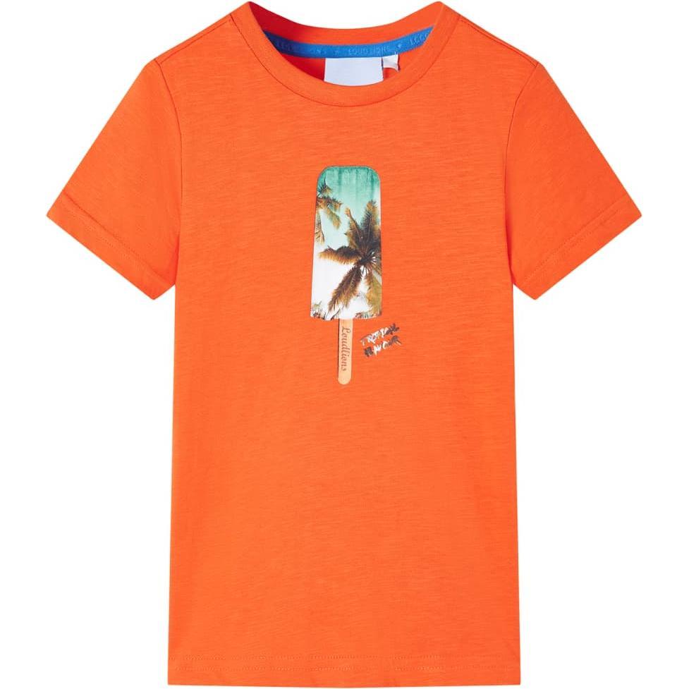 VidaXL, Jungen, Shirt, Izabella, Orange, (104)