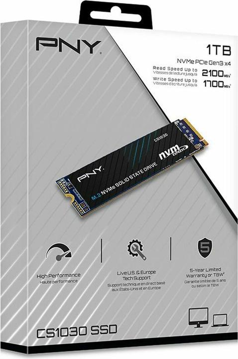 Immagine prodotto PNY CS1030 (1000 GB, M.2 2280)