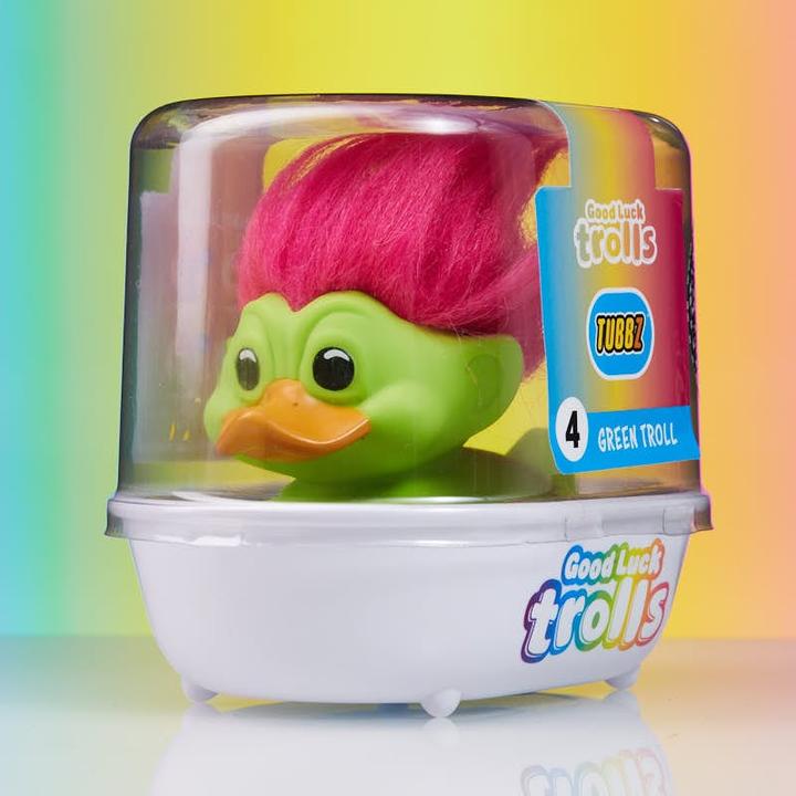 Produktbild Numskull Trolls: First Edition - Green Troll with Pink Hair Tubbz