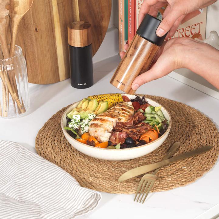 Actual product image Salter BW12068EU7 Toronto Salt & Pepper Mills Black (Pepper)