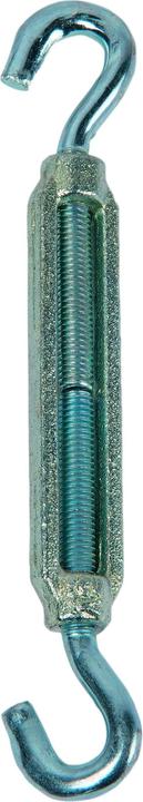 Actual product image Meister Turnbuckle galvanized with 2 hooks 2 pcs.