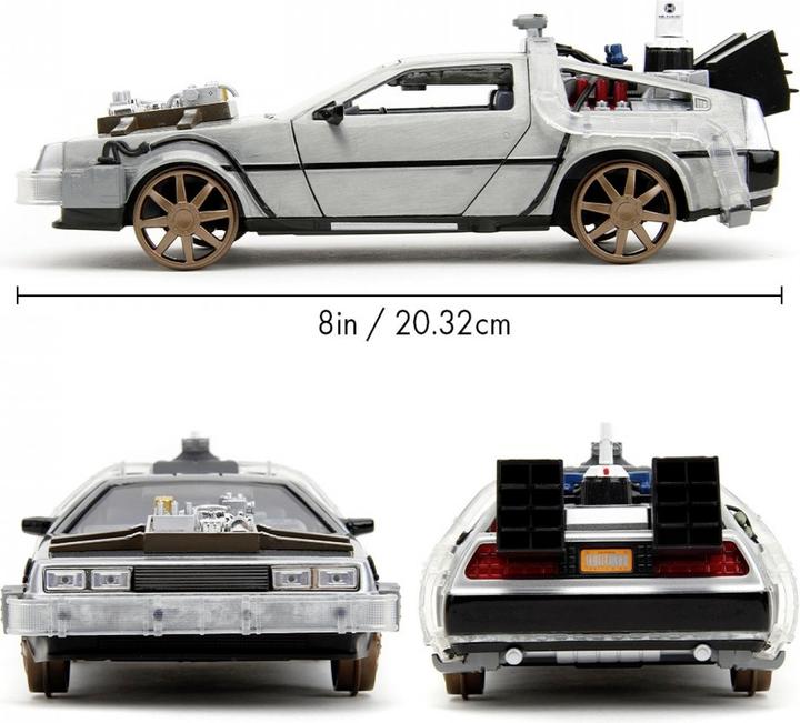 Actual product image Jada Time Machine (Back to the Future 3) 1:24