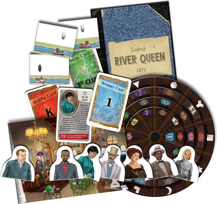 Productafbeelding Thames & Kosmos EXIT: Diefstal op de Mississippi Bordspel Strategie (Engels, 1 - 4 Spelers)