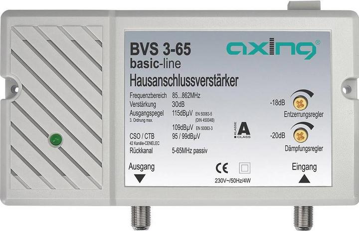 Image du produit Axing Amplificateur de télévision par câble (Amplificateur)