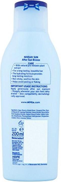 Actual product image NIVEA Bronze (200 ml, After Sun Lotion)