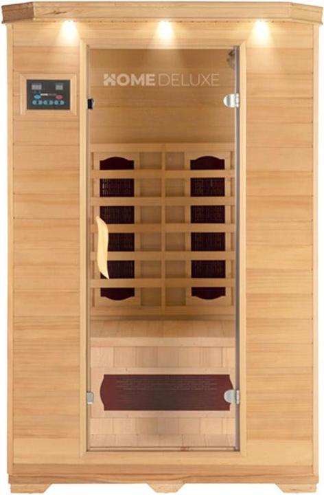 Produktbild Home Deluxe Infrarotkabine IKENNA M - 120x105cm für 2 Personen - Infarotkabine mit 1750 Watt