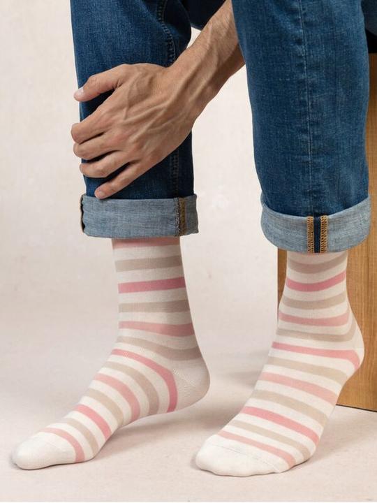 Actual product image Bleuforêt Streifen Socken (43 - 46)