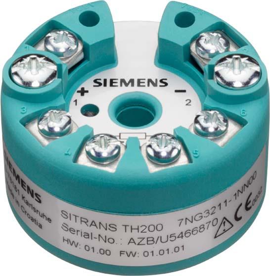 Produktbild Siemens Kopfmessumformer f. PT100 u. TC,4-20 mA