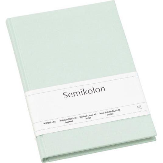 Semikolon, Heft + Block, Classic (A5, Gepunktet, Harter Einband)