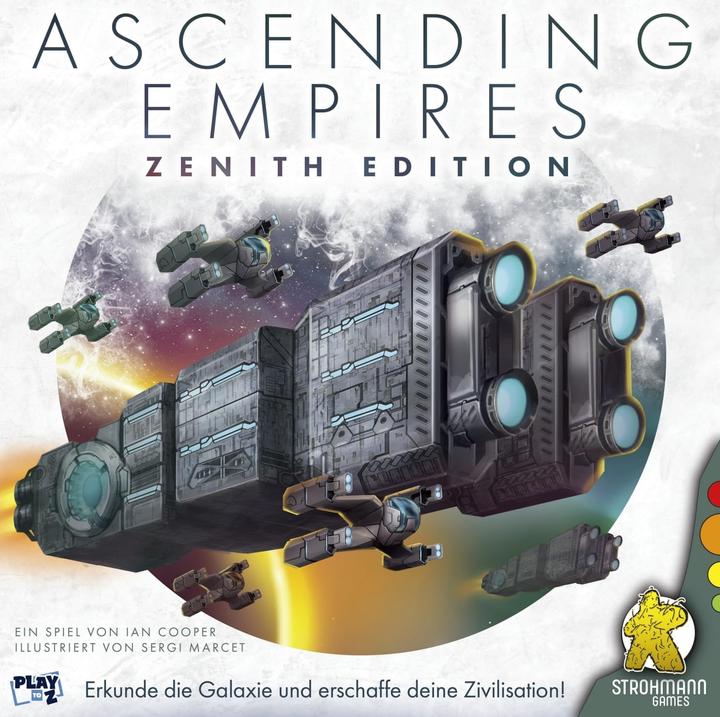 Produktbild Strohmann Games Ascending Empires (Deutsch, 1 - 4 Spieler)