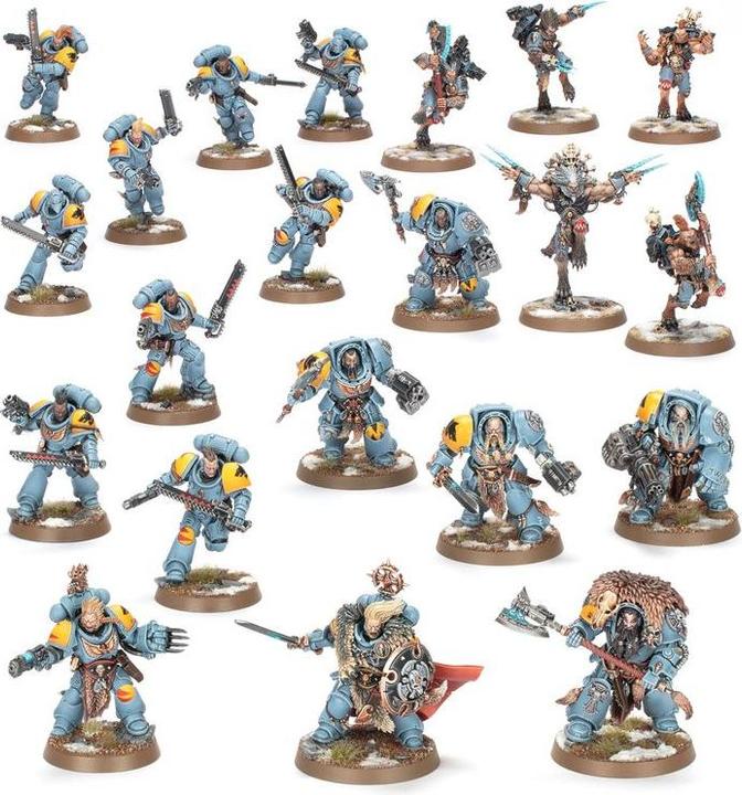 Image du produit Warhammer Fantasy Combat Patrol - Space Wolves (Matières plastiques)