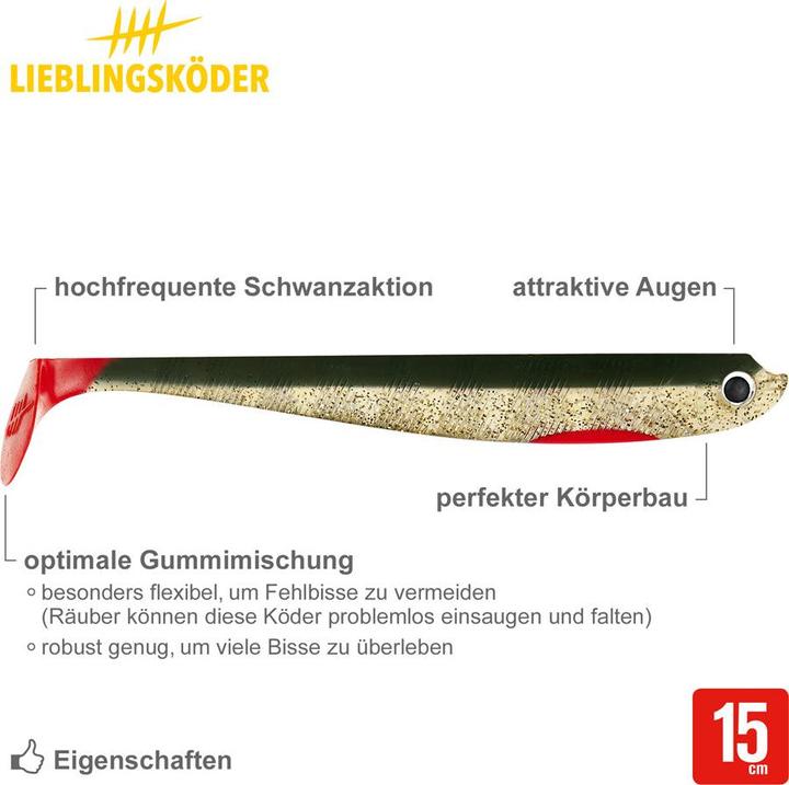 Actual product image Lieblingsköder Rocky (15 cm)