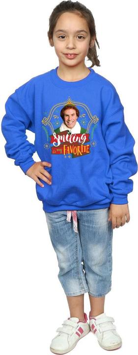 Produktbild Elf Buddy Smiling Sweatshirt Mädchen (152, 158)