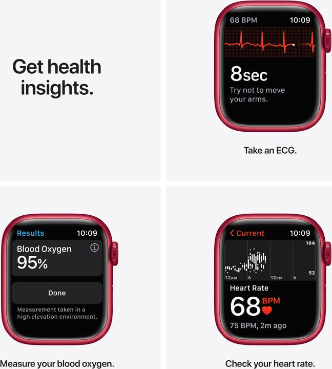 Productafbeelding Apple Horloge Serie 7 (41 mm, 4G)