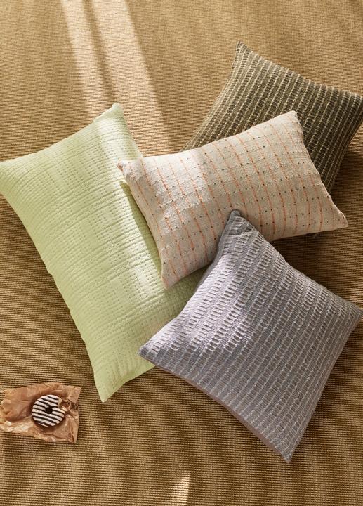Produktbild Hübsch Rhythmic Kissen Beige/Orange/Schwarz (40 x 60 cm)
