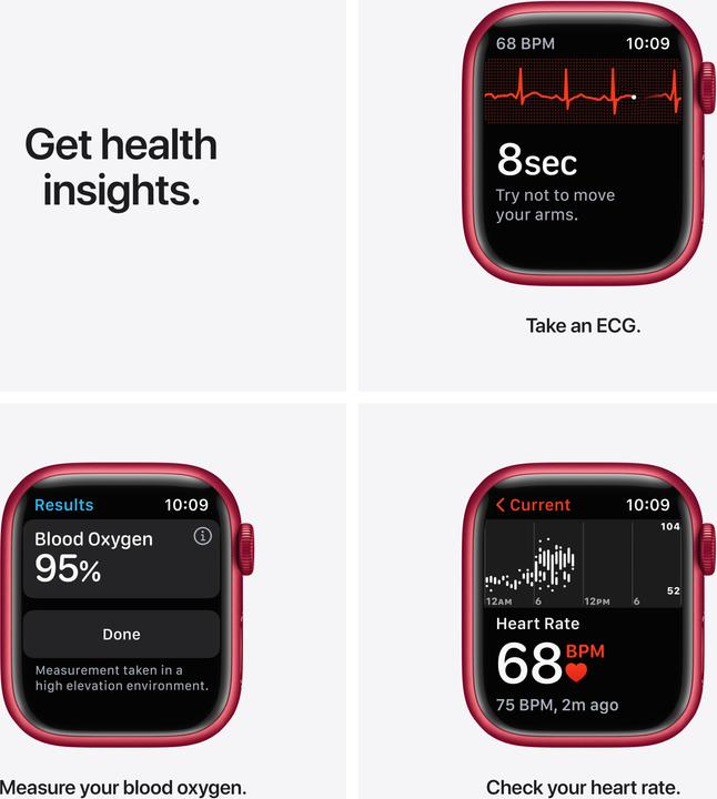 Image du produit Apple Watch Series 7 (41 mm, WLAN uniquement)