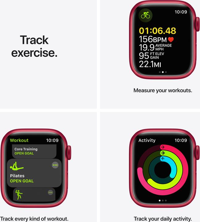 Image du produit Apple Watch Series 7 (41 mm, WLAN uniquement)