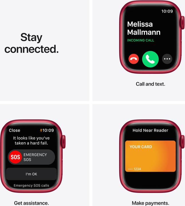 Image du produit Apple Watch Series 7 (41 mm, WLAN uniquement)