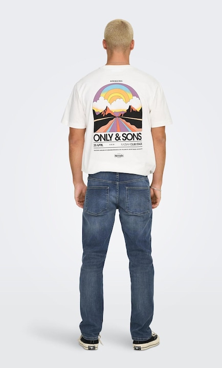 Produktbild Only & Sons ONSWEFT Mittlere Taille Normal geschnitten Jeans Slim Fit Jeans (W31/L32)