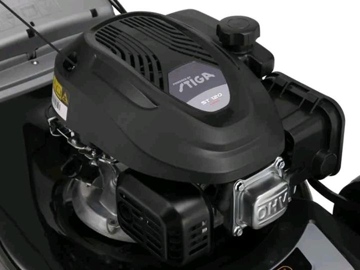 Produktbild Alpina Garden Alpina AL4 41 A Rasenmäher zum SchiebenMotor Stiga ST 120 (Benzinbetrieb)