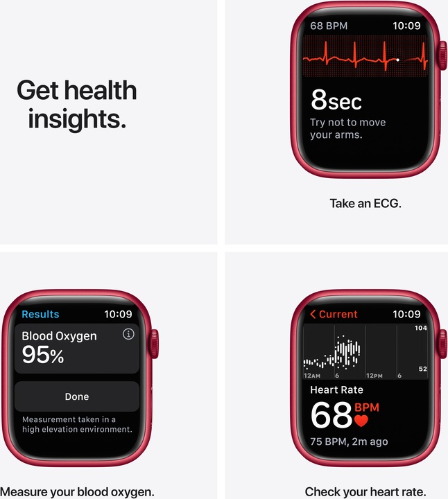 Produktbild Apple Watch Series 7 (45 mm, nur WLAN)