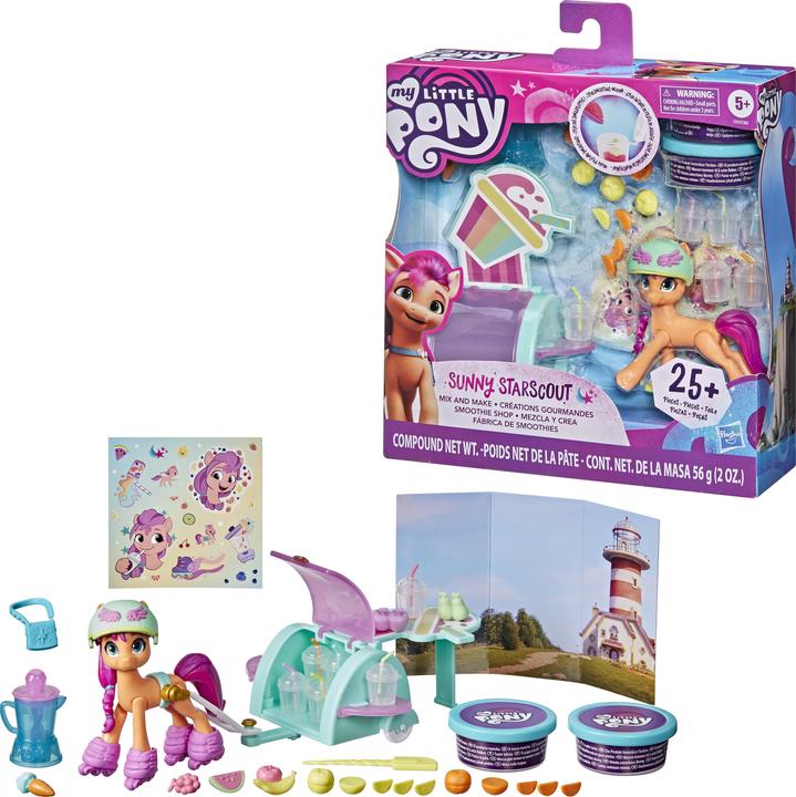 Actual product image My Little Pony A New Generation Smoothie Shop Sunny Starscout