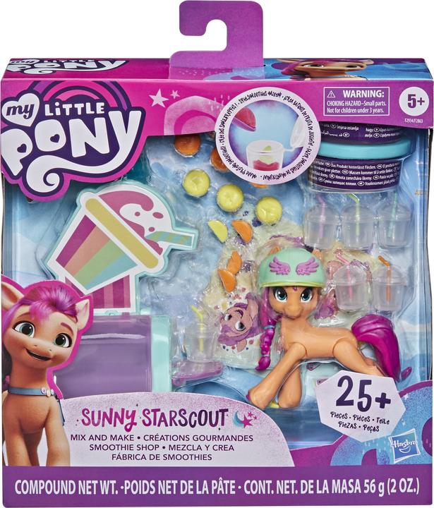 Actual product image My Little Pony A New Generation Smoothie Shop Sunny Starscout