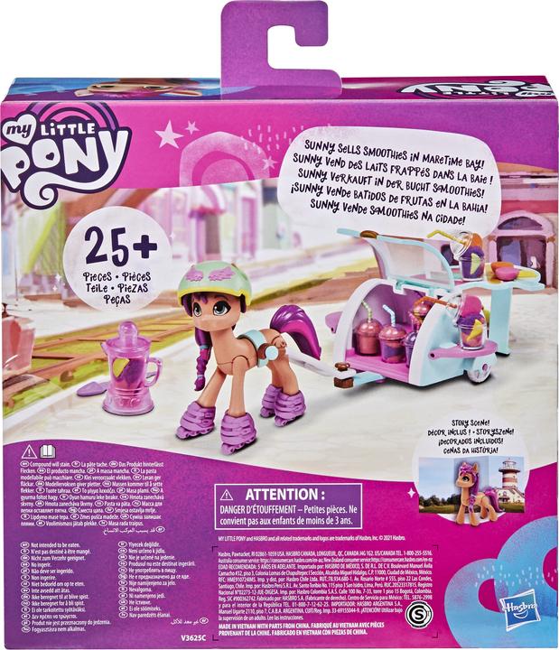 Actual product image My Little Pony A New Generation Smoothie Shop Sunny Starscout
