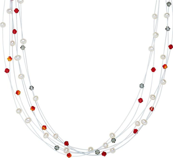 Image du produit Valero Pearls Collier de perles - 2904 (Argent 925, 43 - 48 cm)