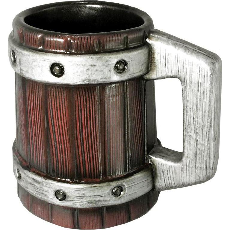 Iron Fortress Bierkrug - mit Metallreifen