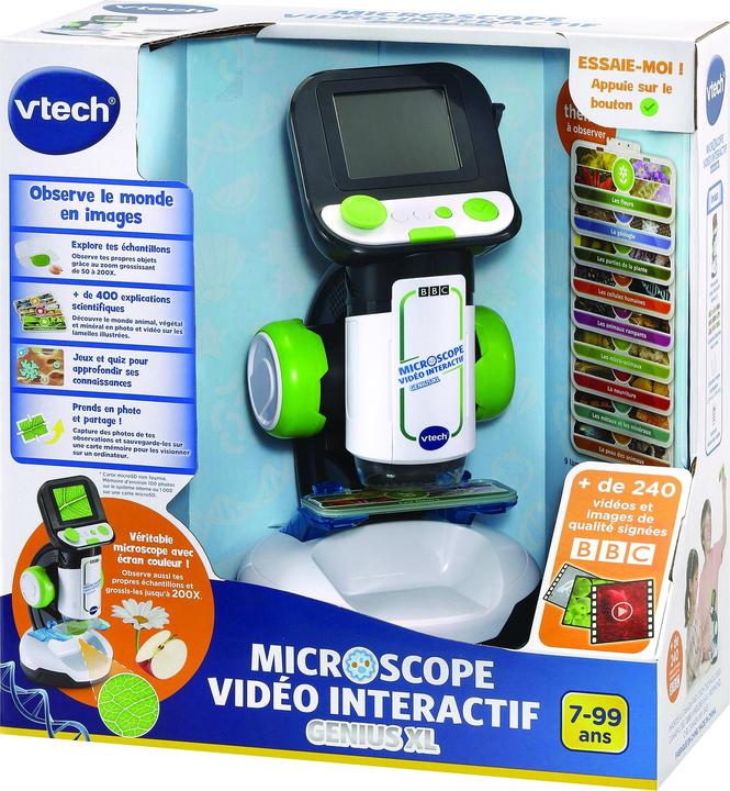 Produktbild VTech Genius XL - Mikroskop vidéo interaktiv -FR-
