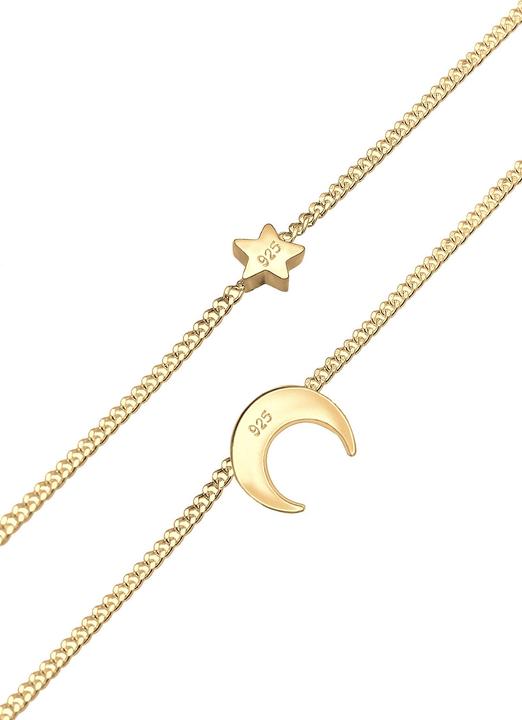 Immagine prodotto Elli Astro, girocollo, mezzaluna, strato, stelle (Argento 925, 36 cm)